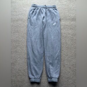 Nike Gray Fleece Sweatpants Size Small